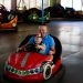 car accessories for your dad shown with a child and father in bumper car